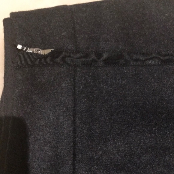 🖤Magaschoni Luxury 100% Wool Over the Knee Horse Bit Belt Skirt Size Large L🖤 - Picture 5 of 6